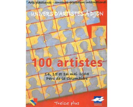 affiche Univers d'artistes à Dijon