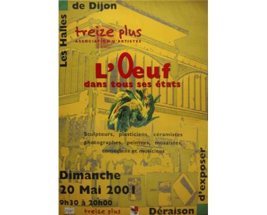 affiche l'oeuf dans tout ses états